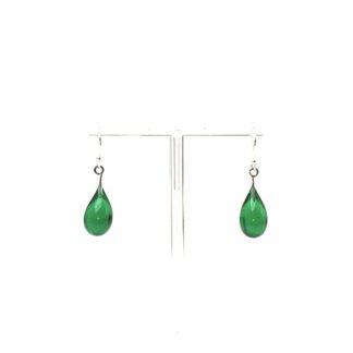 EMERALD GREEN DROP EARRINGS