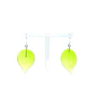 LEAF EARRINGS lime