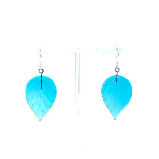 LEAF EARRINGS sapphire