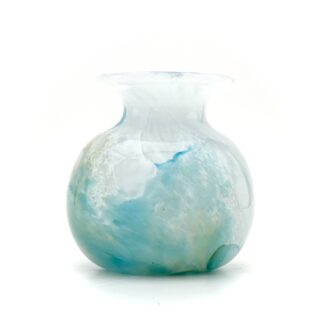 SEA SPRAY / SMALL ROUND COLLARED VASE